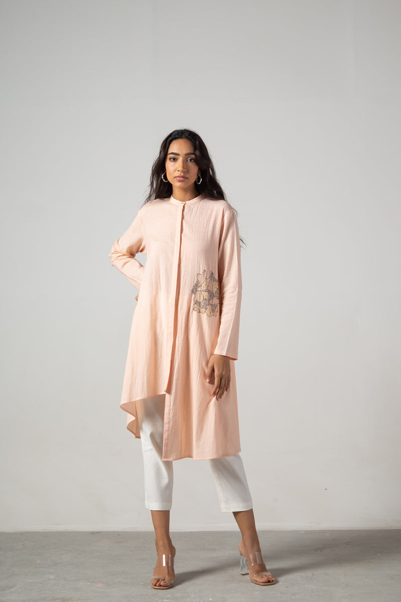 Pink up down dress