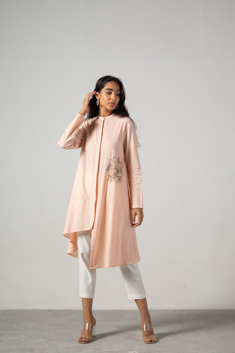 Pink up down dress