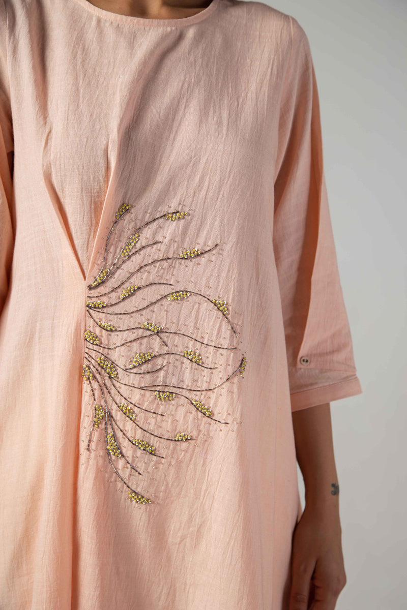 Pink box dress