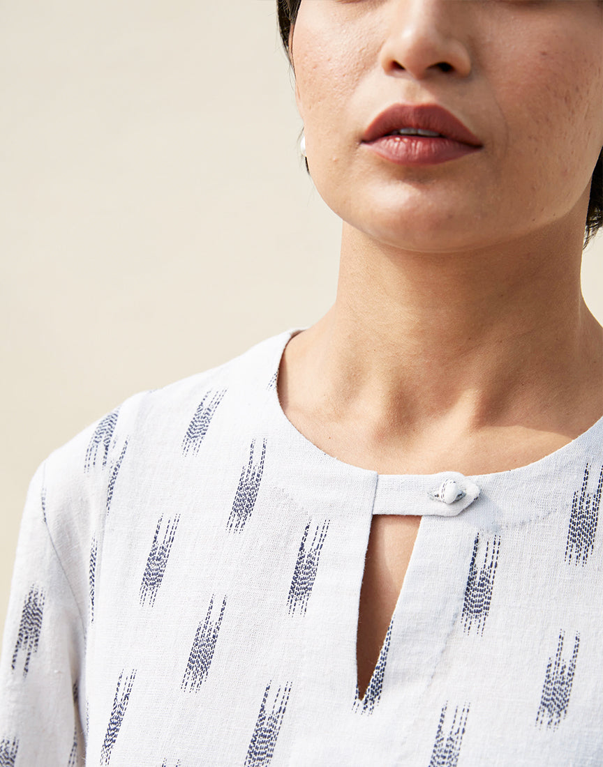 Grey Khadi Dress