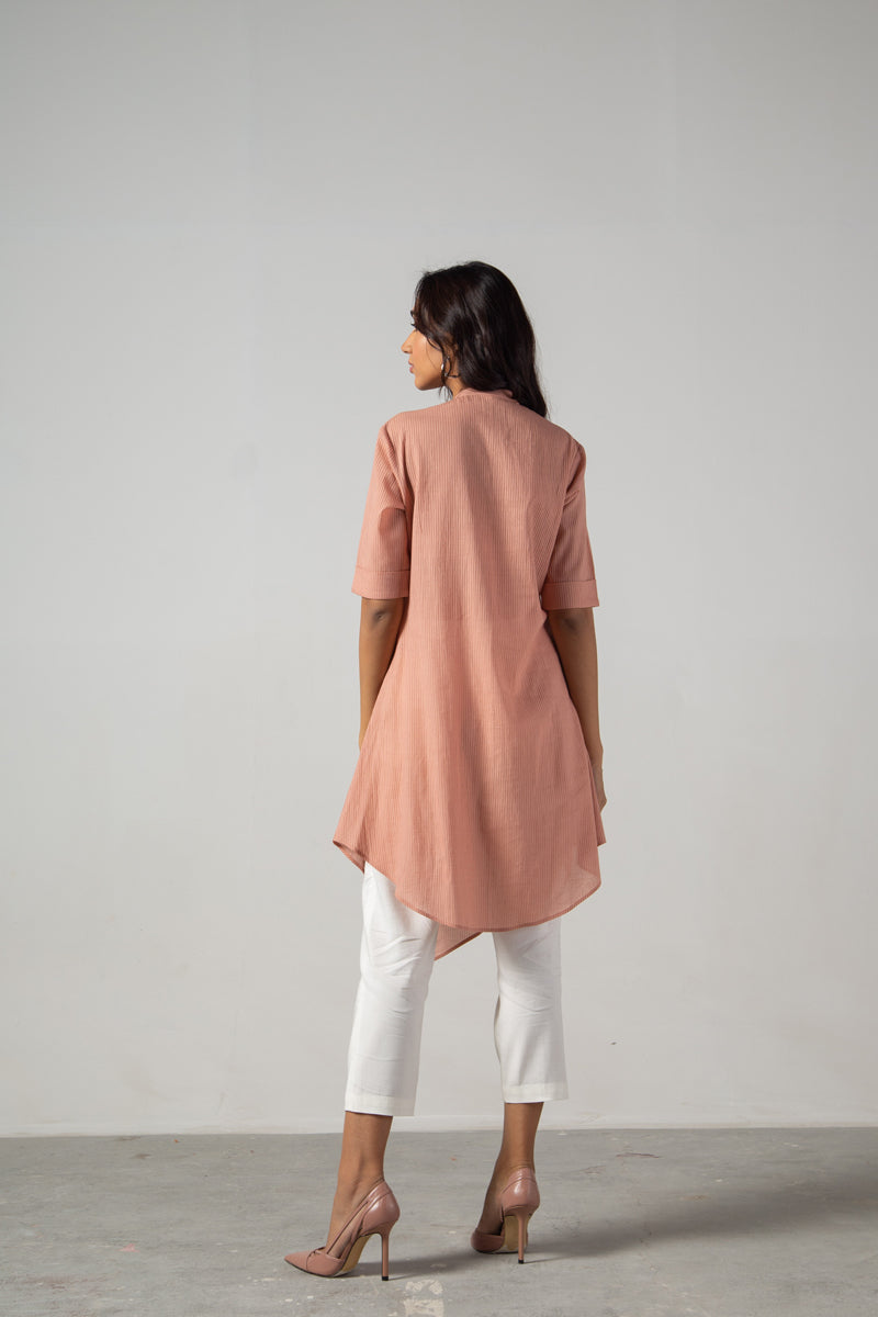Old rose slant top
