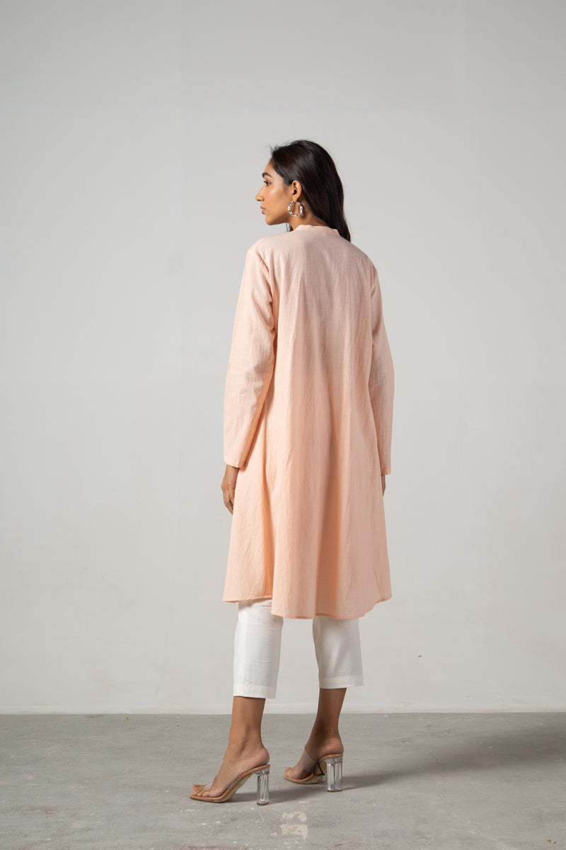 Pink up down dress