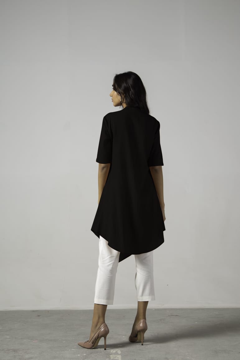Black slant top