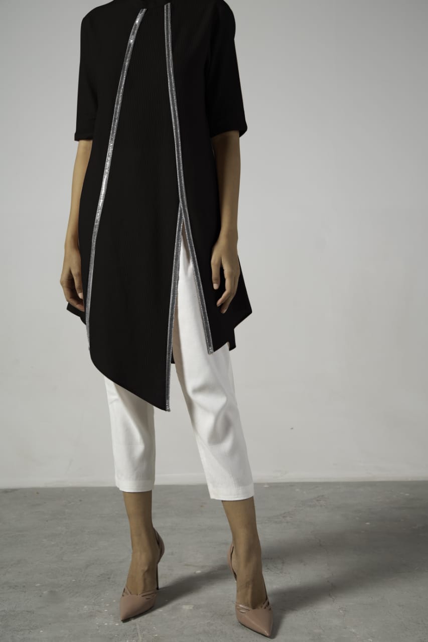 Black slant top