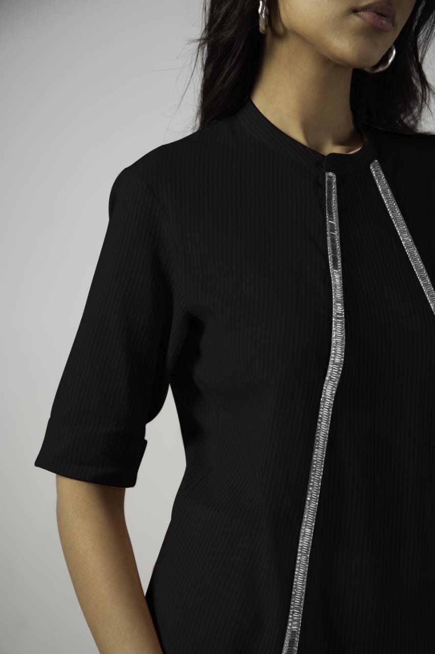 Black slant top